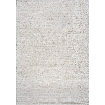 Groovy Solid Shag Area Rug